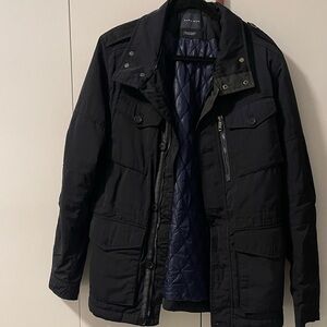 Zara Dark Gray Military Jacket